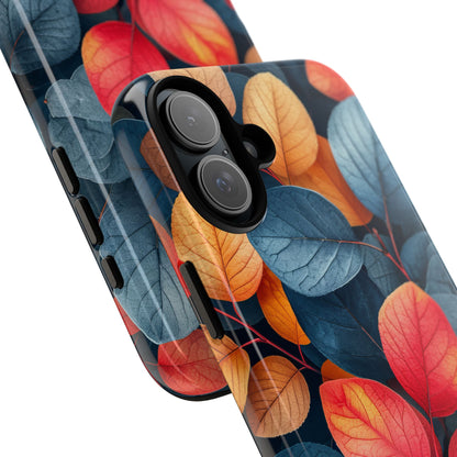 Vibrant Nature Leaves - Tough iPhone 16 Phone Case