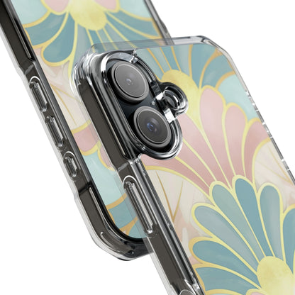 Pastel Deco Elegance - Clear Impact iPhone 16 Phone Case