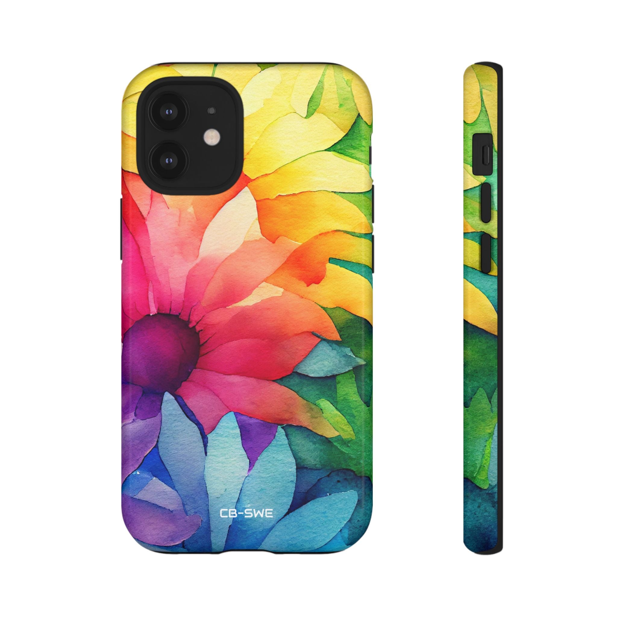 Vibrant Floral Symphony - iPhone Case