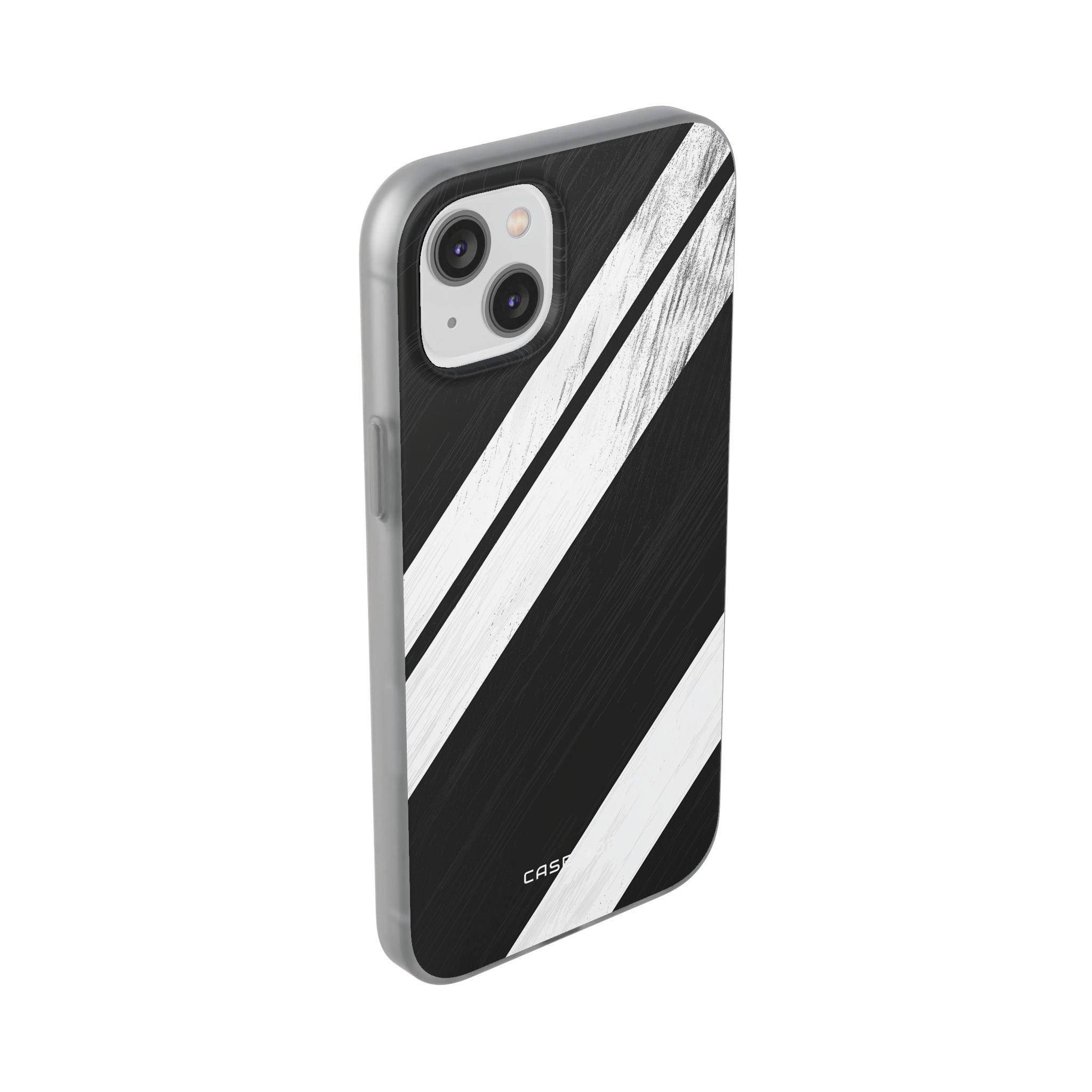 Distressed Stripe Motion iPhone 14 Plus Case - Soft