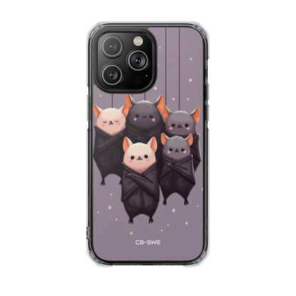 Playful Bats Hang iPhone Case - Impact