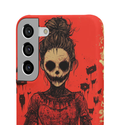 Haunting Scarlet Descent Samsung S22 - Slim Phone Case