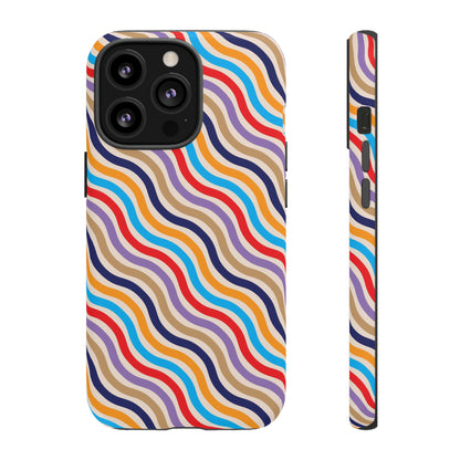 Thin wave Line - Protective Phone Case