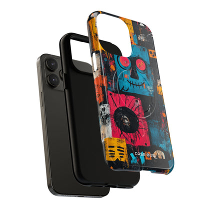 Blue Stitch Smile iPhone 14 Pro Max Case - Tough+