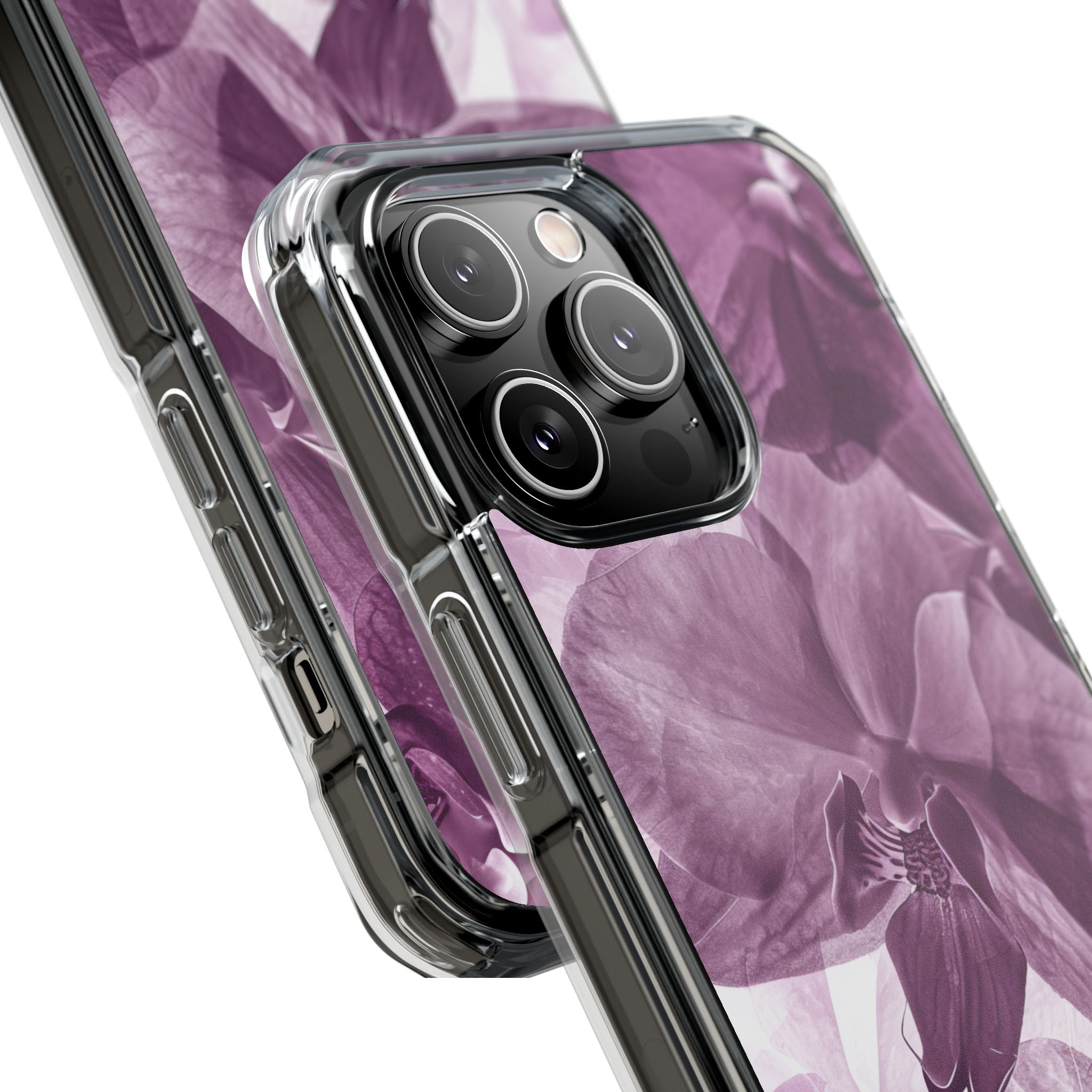 Radiant Orchid  - Clear Impact Case for iPhone