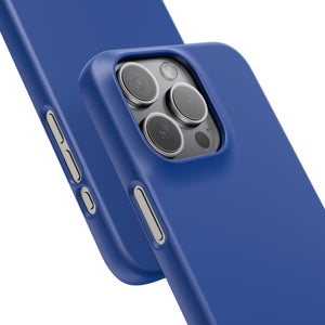 Cobalt Blue iPhone Case |Slim|