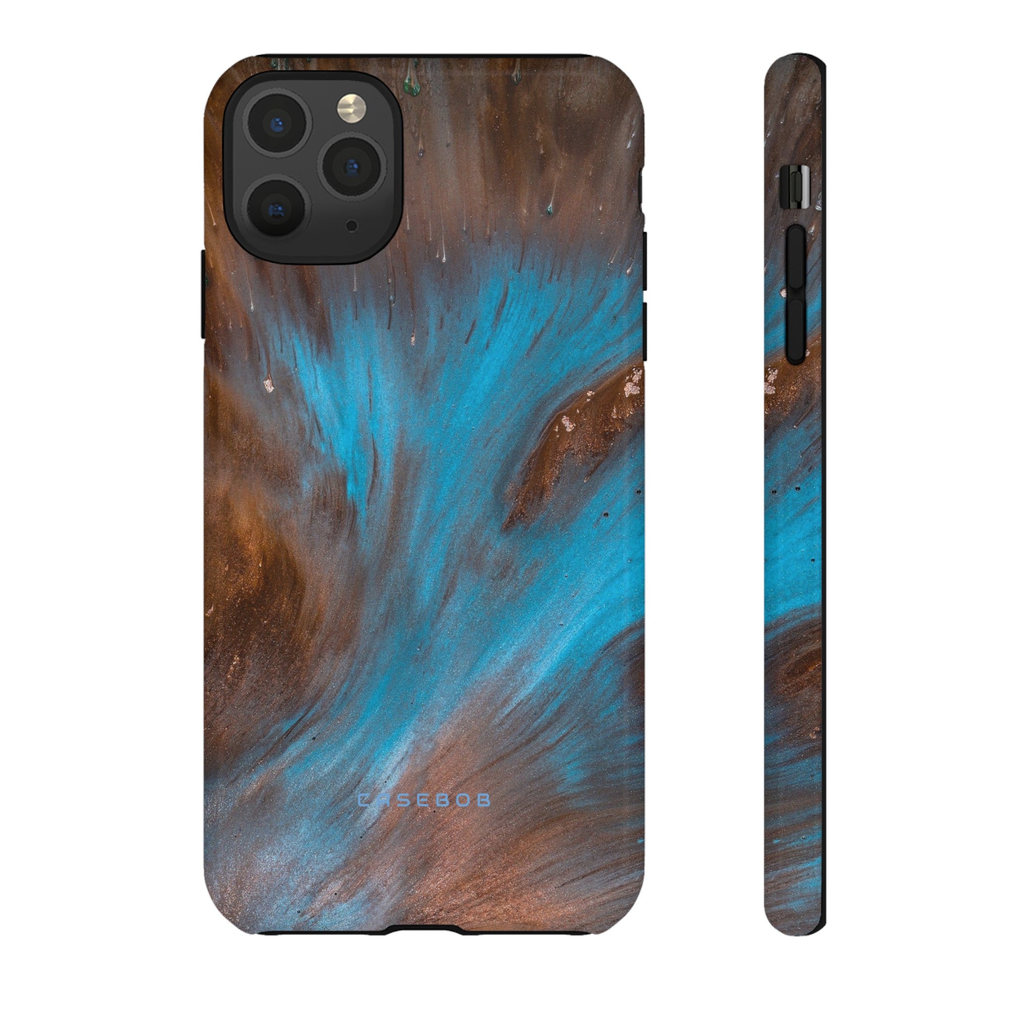 Blue Lagoon Ink Art - Protective Phone Case