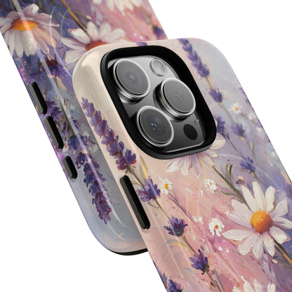 Daisy Lavender Bloom iPhone 16 Pro Case - Tough+
