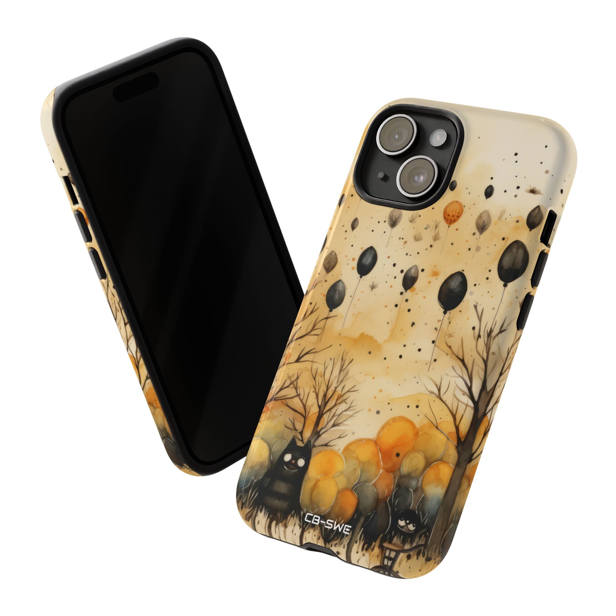 Balloons Drift Skyward - iPhone Case