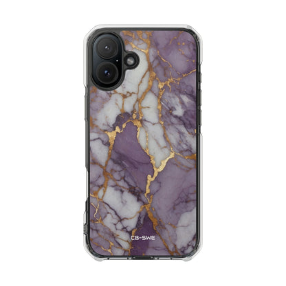 Lavender Veins Flow iPhone Case - Impact