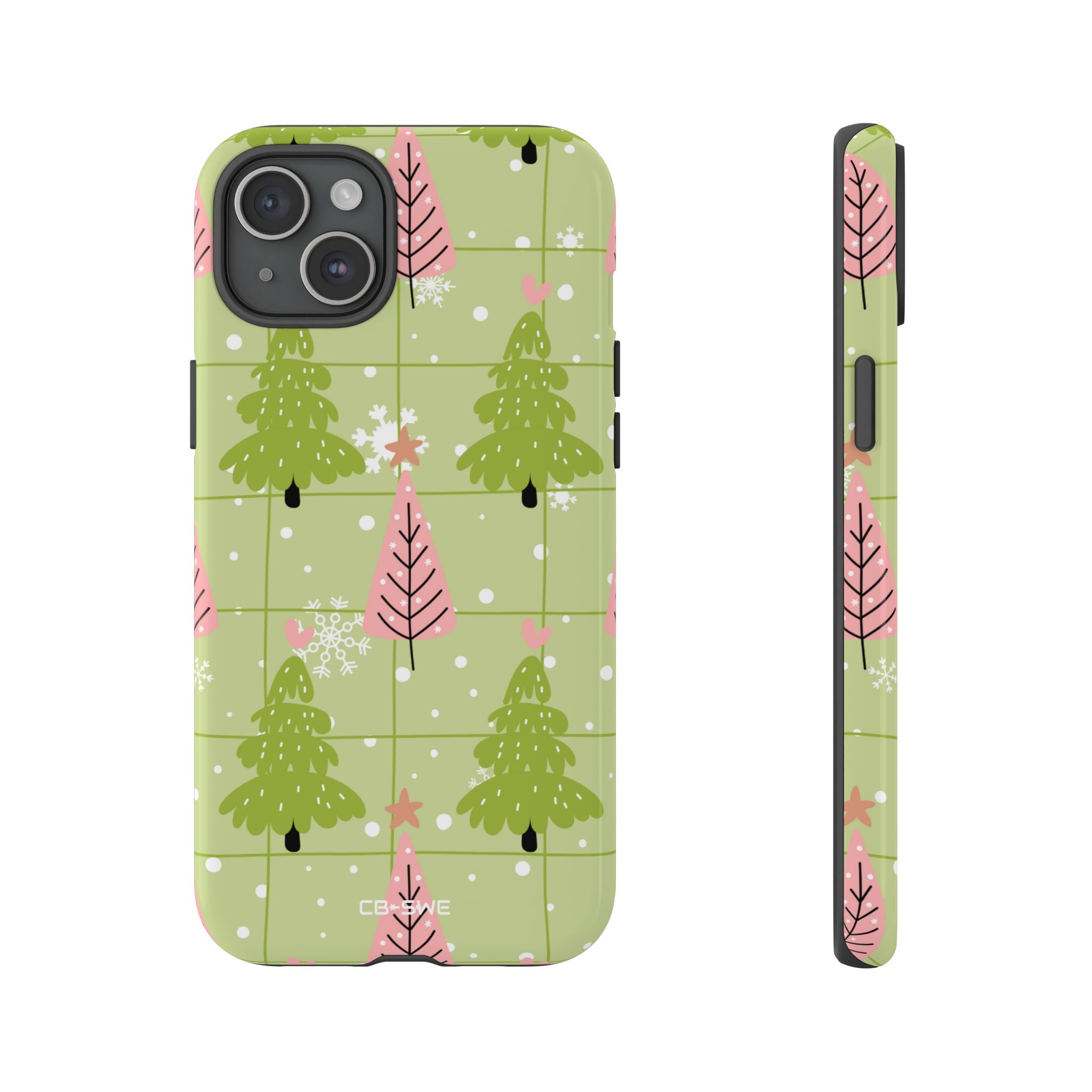 Whimsical Trees Dance - iPhone Case