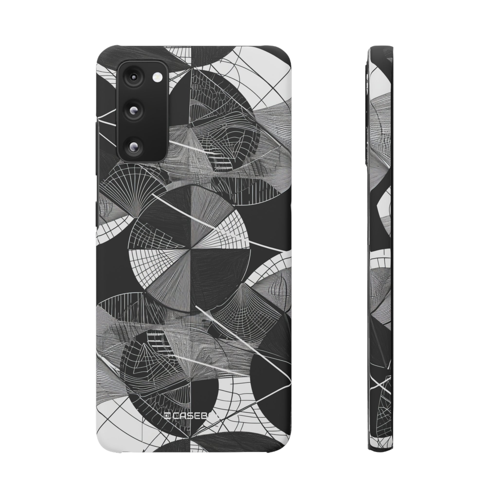 Geometric Elegance | Slim Phone Case for Samsung