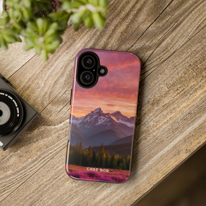 Snowcap Bloom iPhone 16 Case - Tough