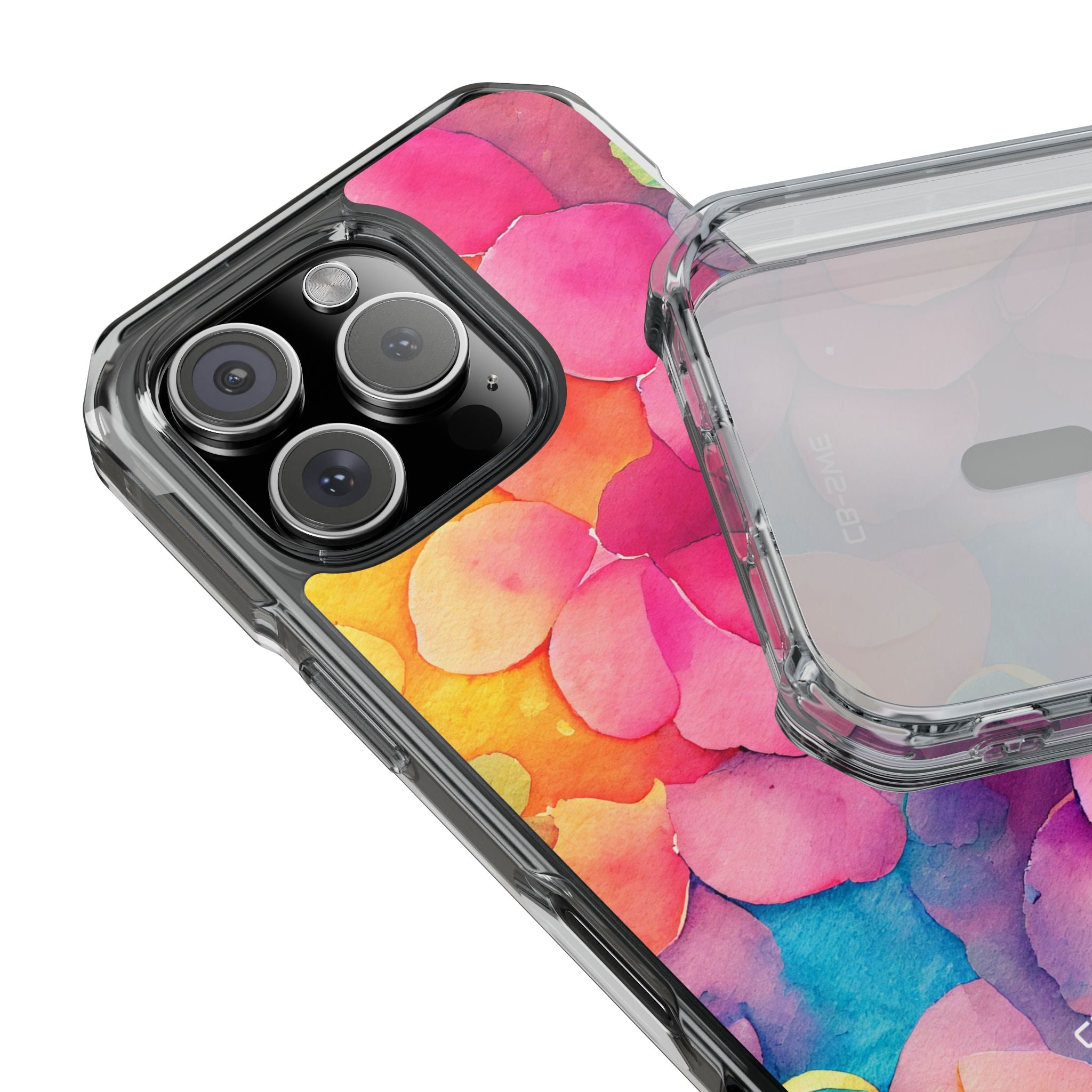 Vibrant Petal Fusion iPhone Case - Impact