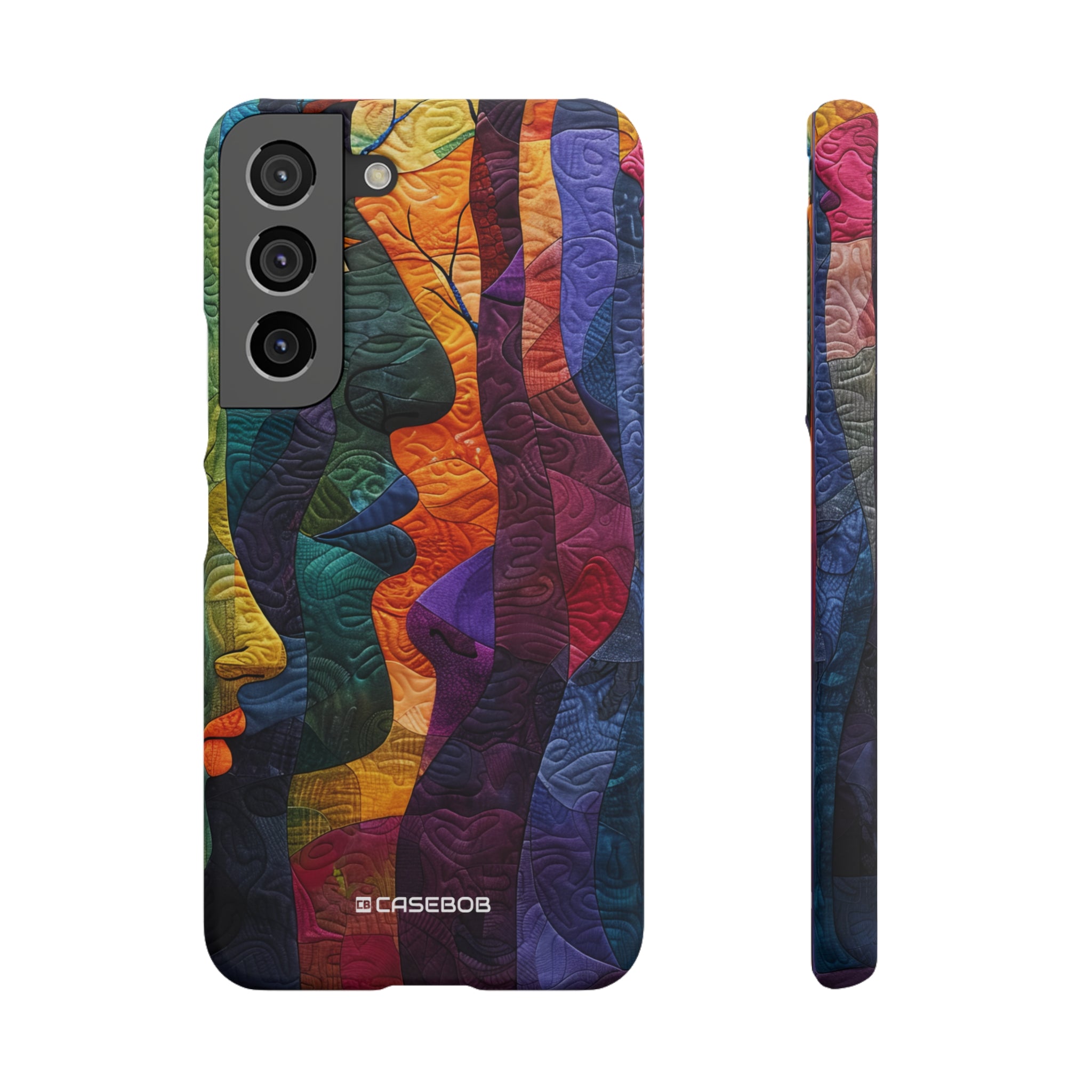 Interwoven Vibrance | Slim Phone Case for Samsung