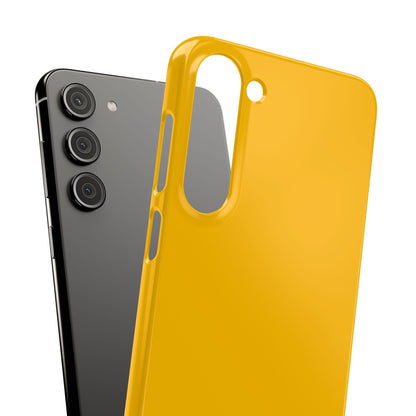 Amber Yellow - Slim Samsung S23 Phone Case