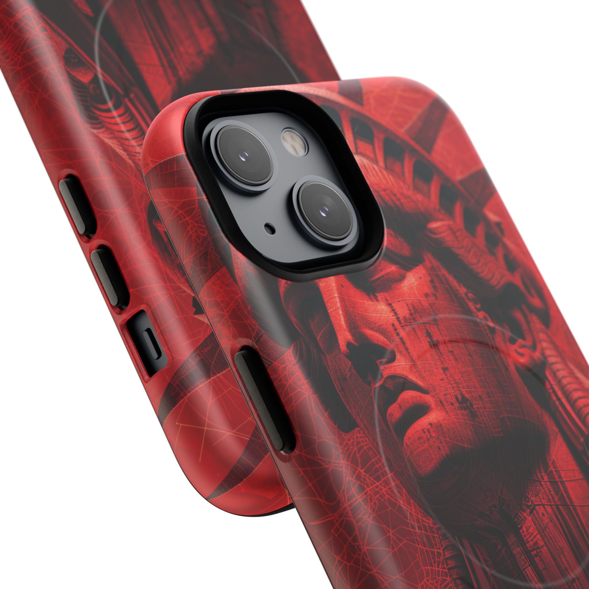 Zen Red Liberty Vision iPhone 14 | Tough+ Phone Case