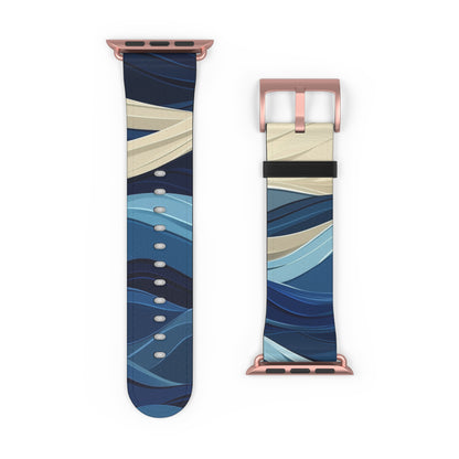 Blue Wave Flow - Watch Band