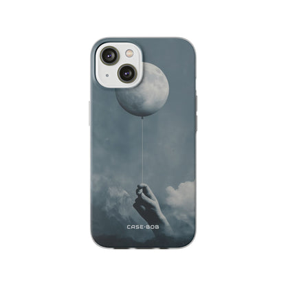 Moon Balloon iPhone 14 Case - Soft