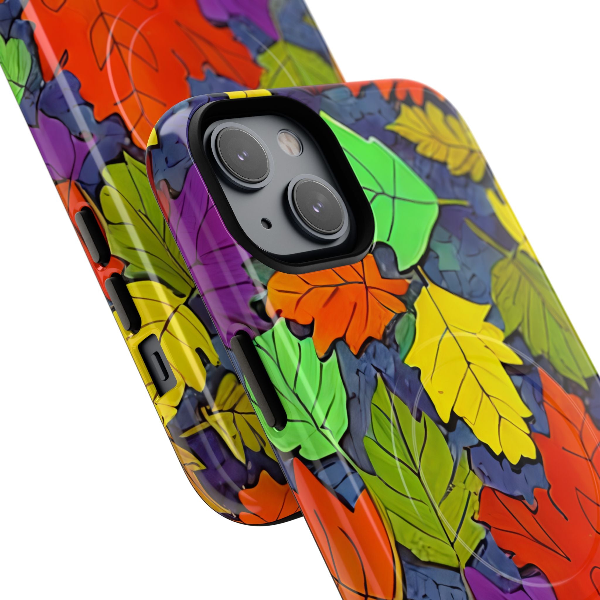 Vivid Leafburst iPhone 14 Plus Case - Tough+