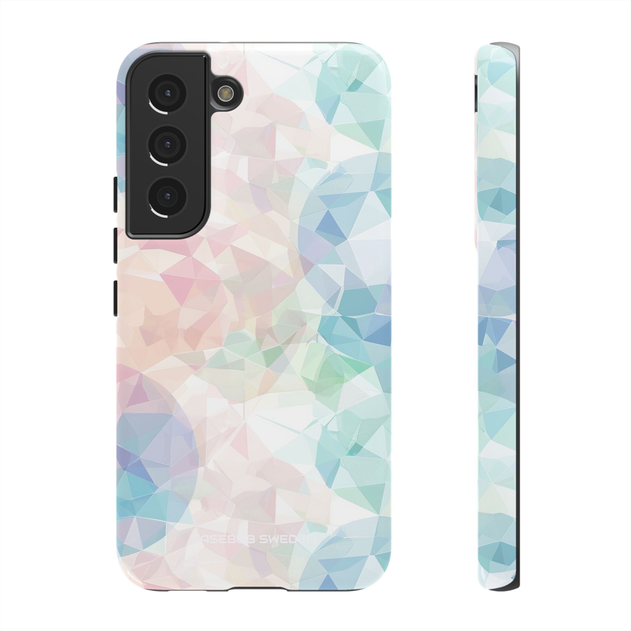 Pastel Geometry Background - Tough Samsung S22 Phone Case