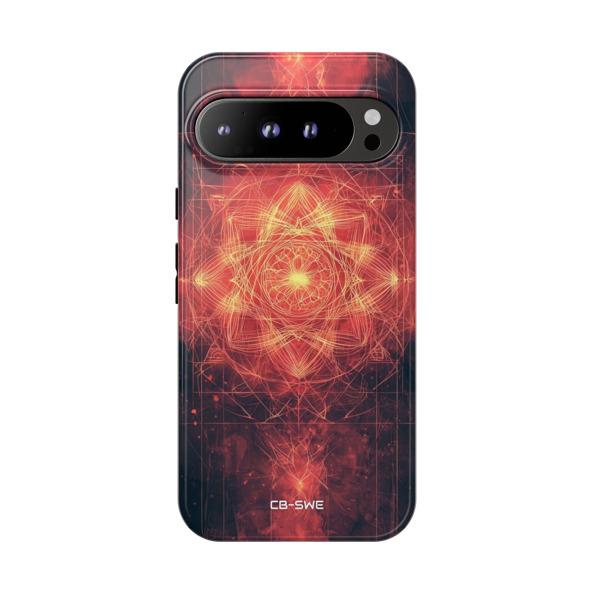 Flames Embrace Sky - Google Pixel Case