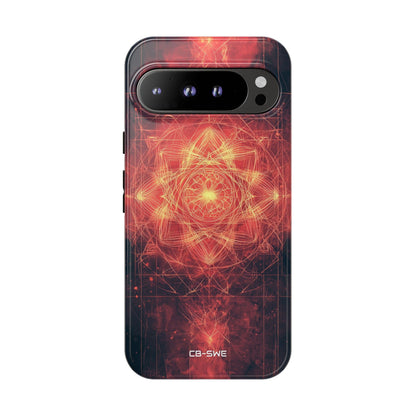 Flames Embrace Sky - Google Pixel Case