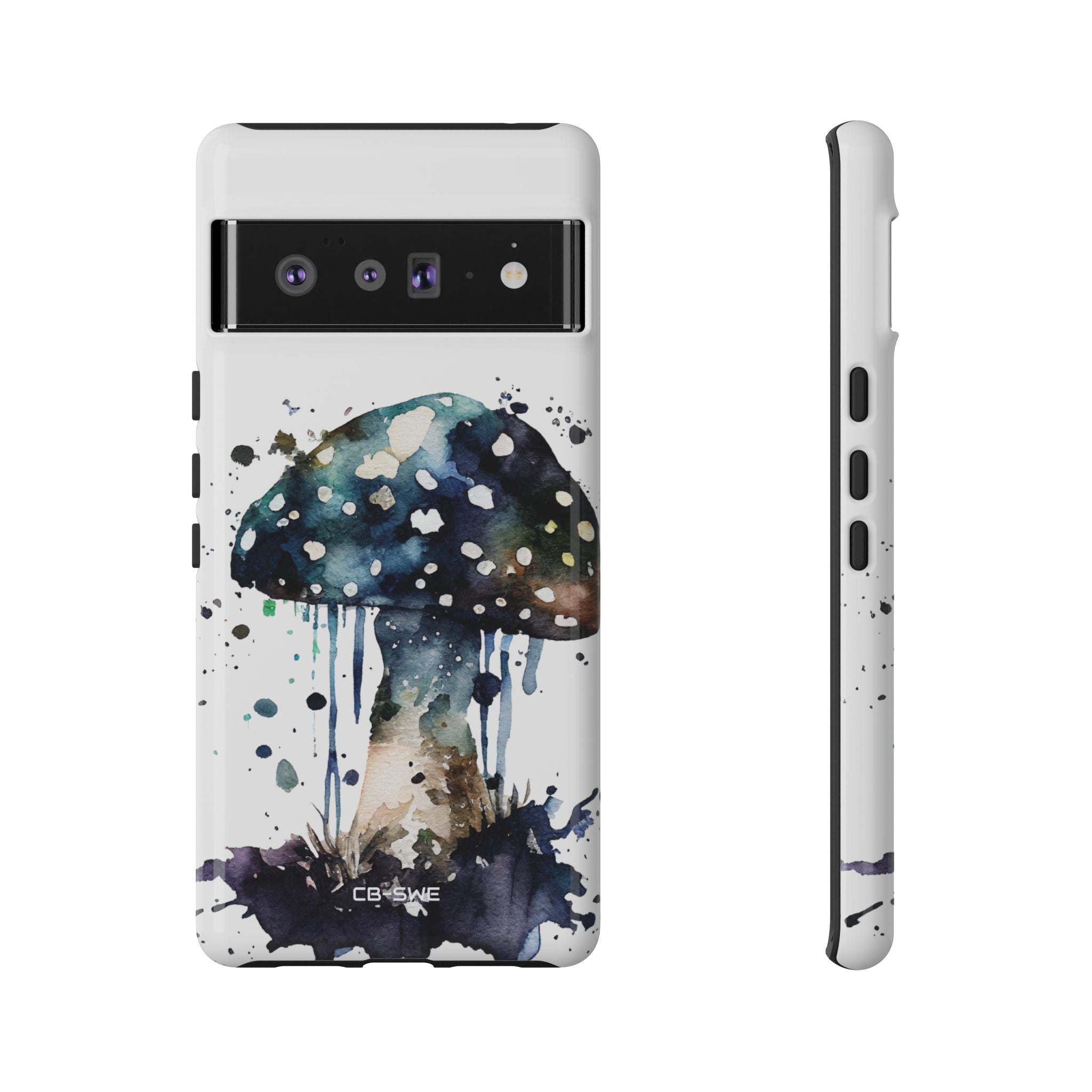 Whimsical Watercolor Mushroom - Google Pixel Case