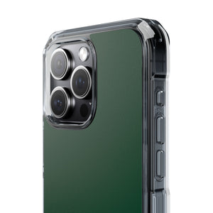 British Racing Green | Handyhülle für iPhone (Clear Impact Case – magnetisch) 