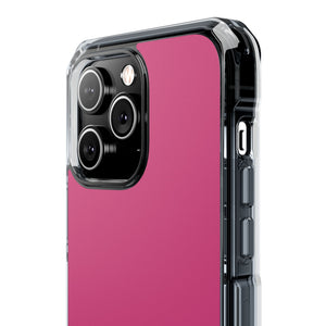 Magenta Pantone | Phone Case for iPhone (Clear Impact Case - Magnetic)