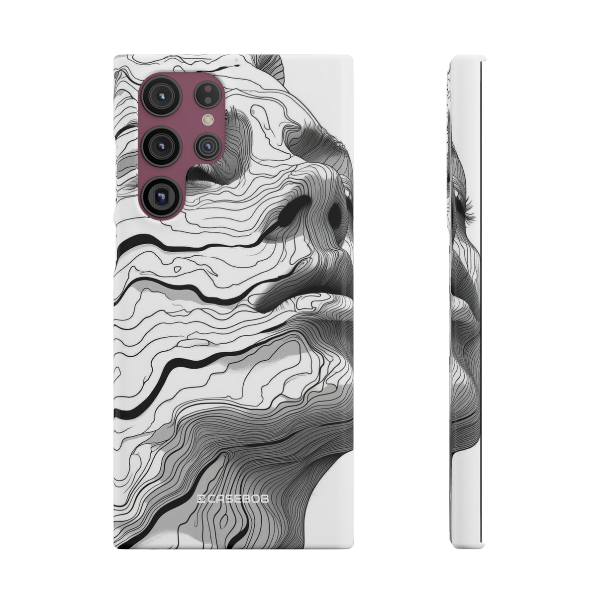 Topographic Serenity | Slim Phone Case for Samsung