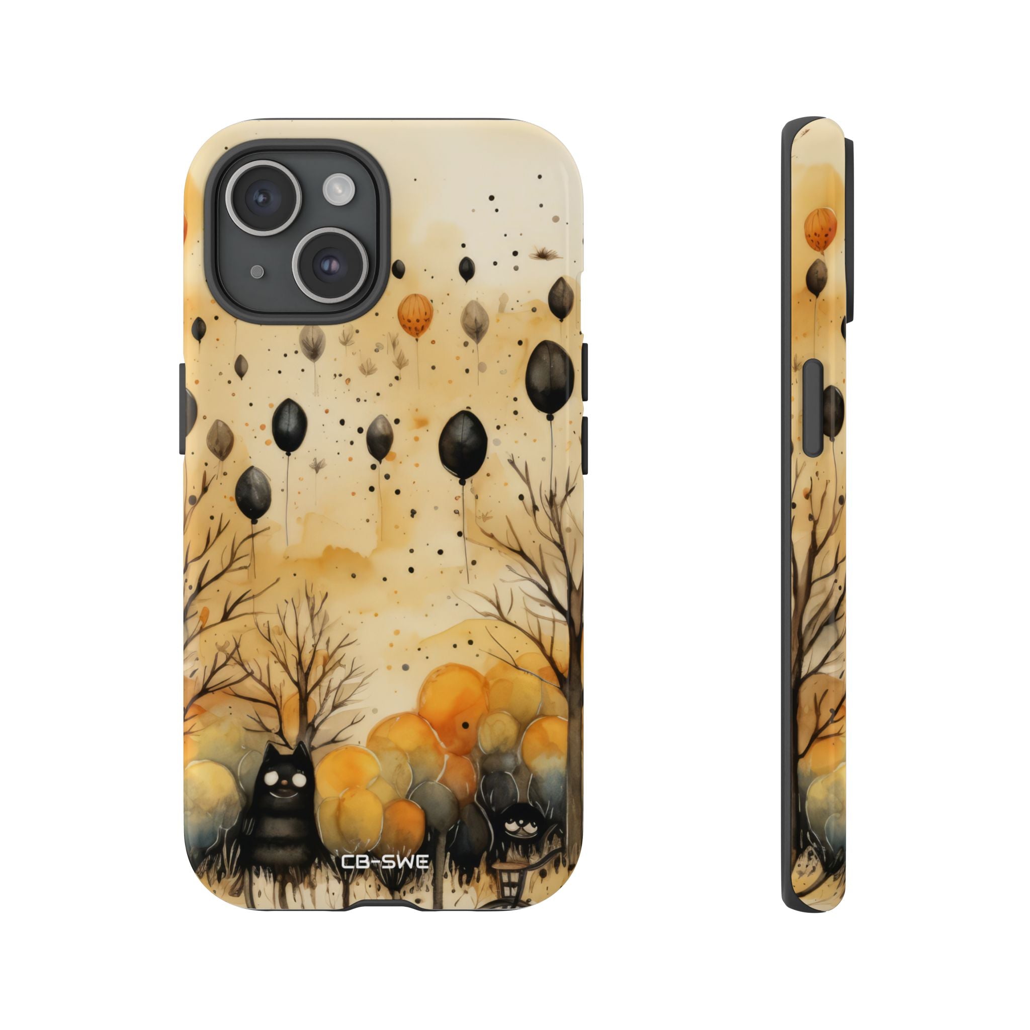 Balloons Drift Skyward - iPhone Case