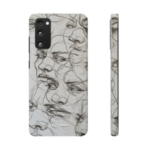 Ethereal Faces | Slim Phone Case for Samsung