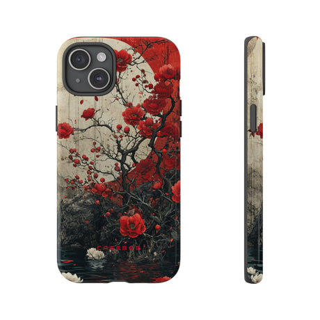 Moonlit Rose Peace - Protective Phone Case