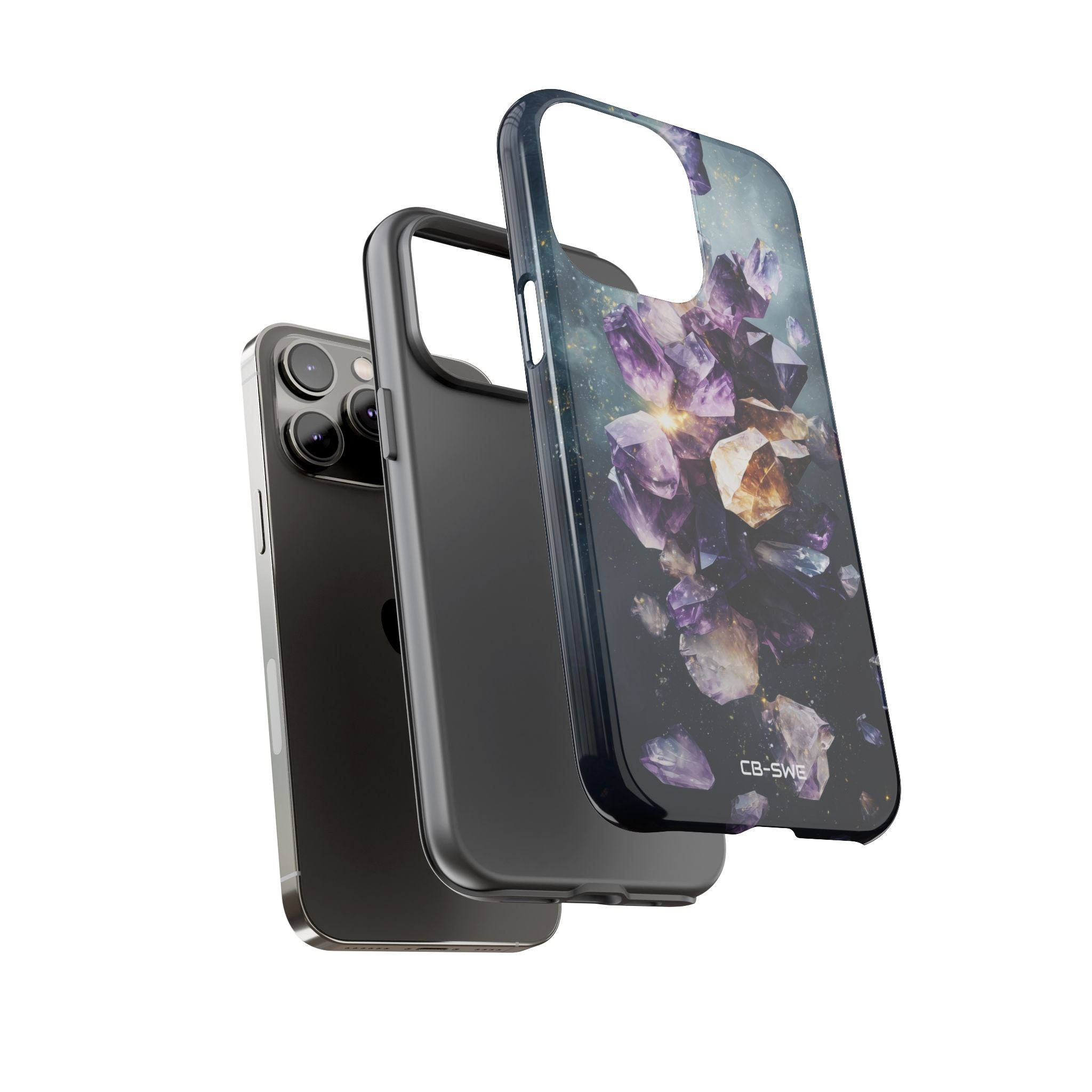 Crystal Forms Emerge - iPhone Case