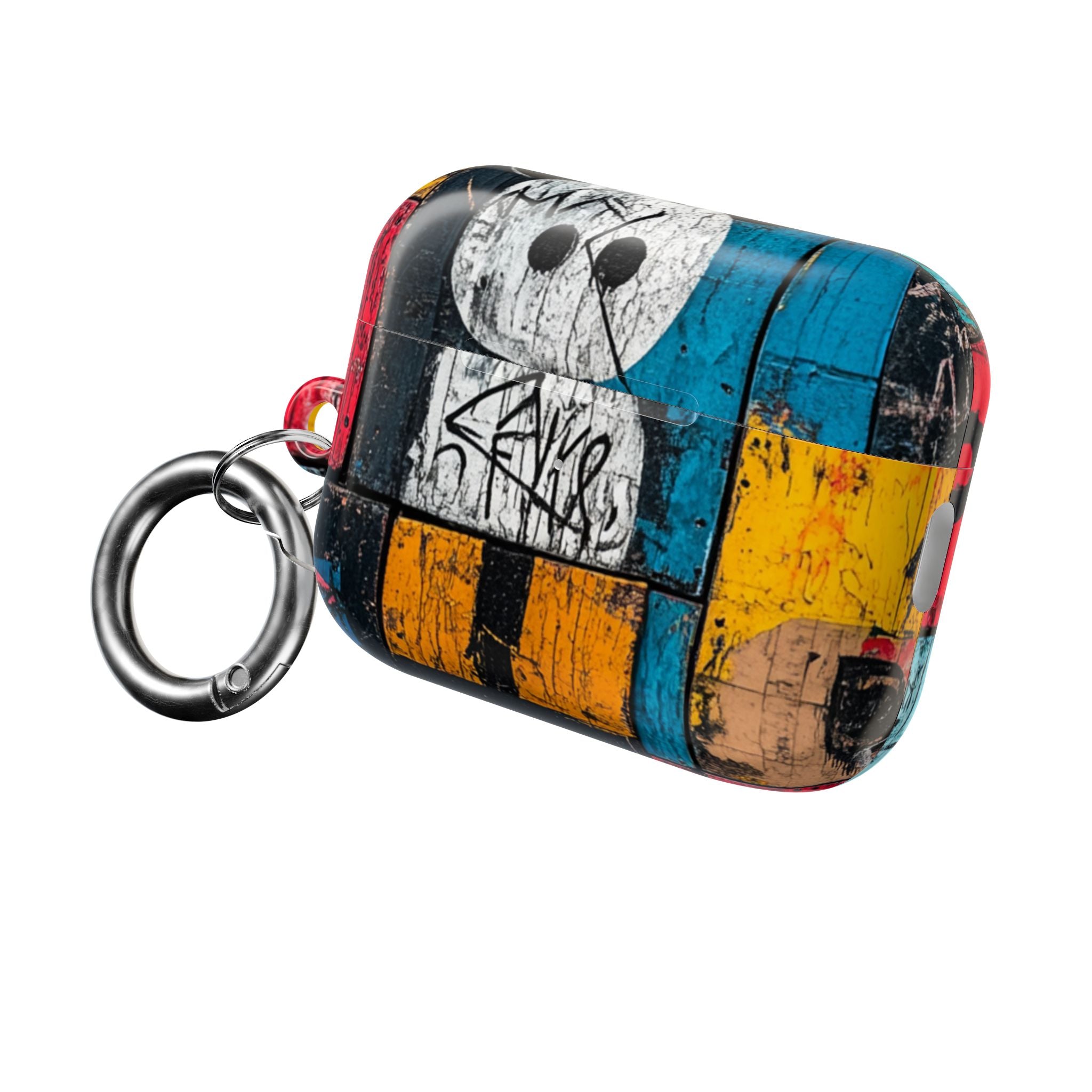 Witte Orb Graffiti - AirPods Case