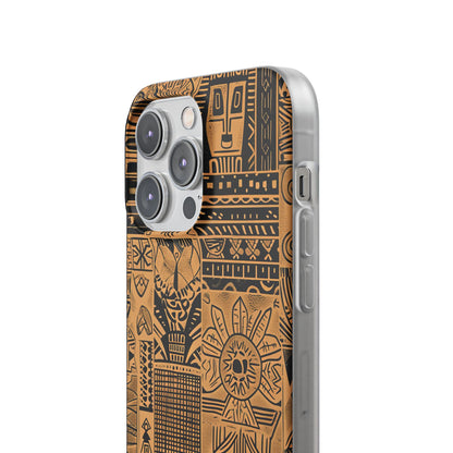 Ancient Ethnic Tapestry | Flexible Phone Case for iPhone