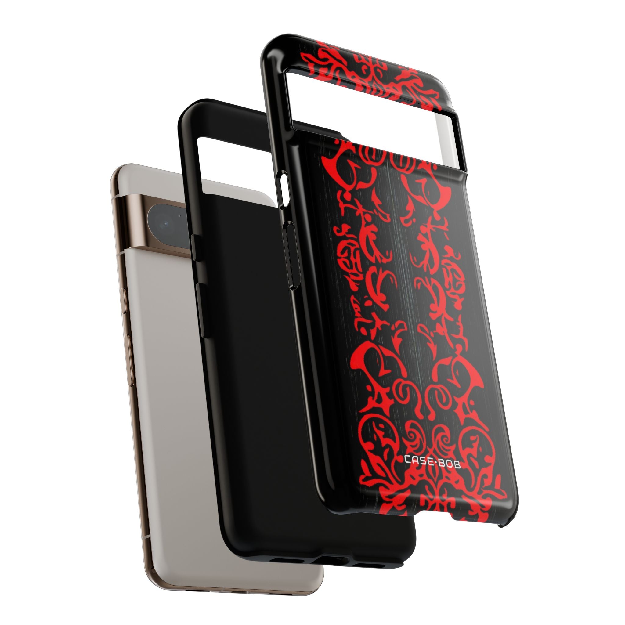 Crimson Spiral Google Pixel 8 Pro Case - Tough