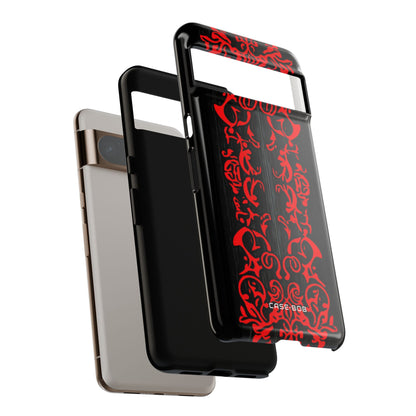 Crimson Spiral Google Pixel 8 Pro Case - Tough