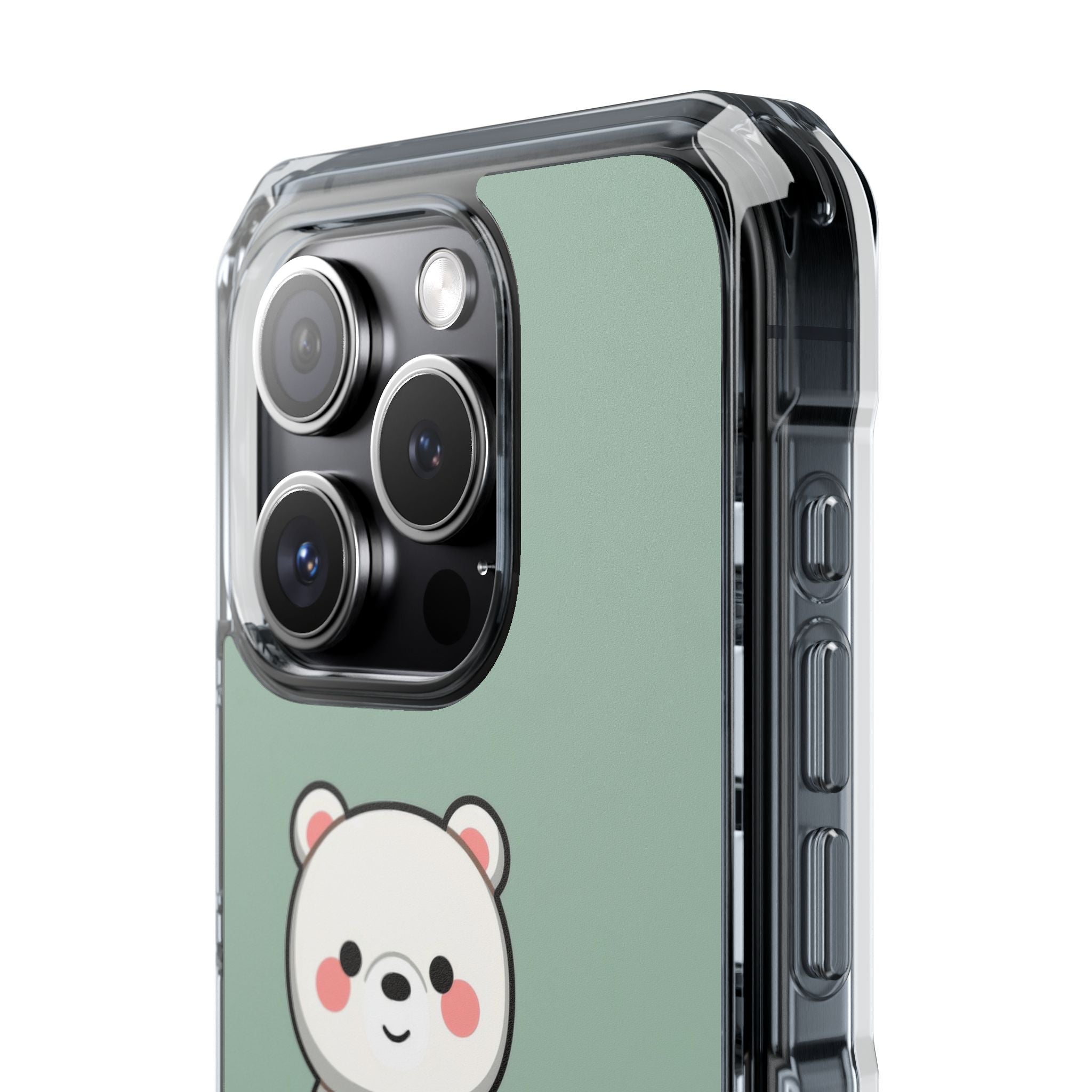 Mummy Bear Smiles Bright iPhone Case - Impact