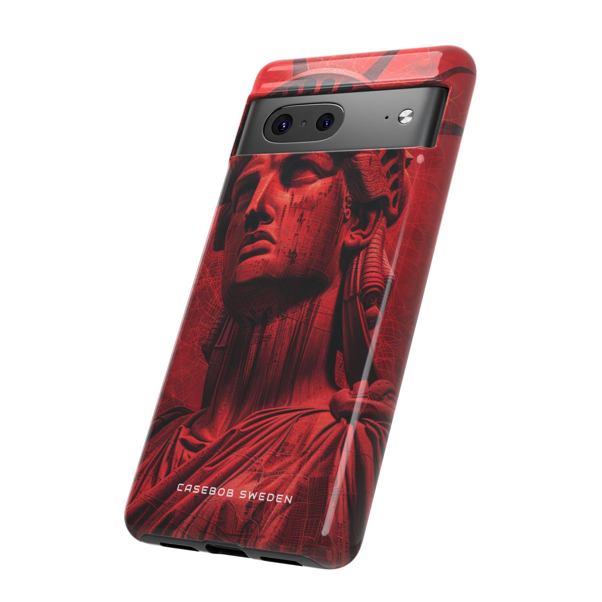 Zen Red Liberty Vision Google Pixel 7 - Tough Phone Case