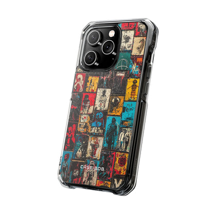 Figured Grid iPhone 14 Pro Case - Impact