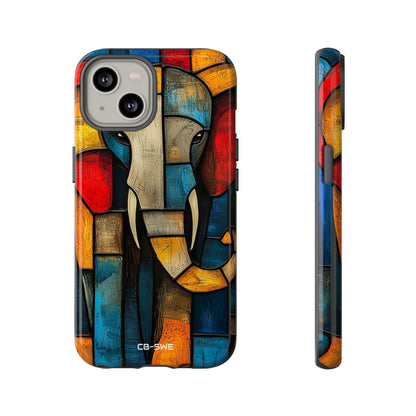 Elephant Shapes Dance - iPhone Case