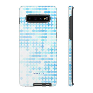 Blue Pixels - Protective Phone Case