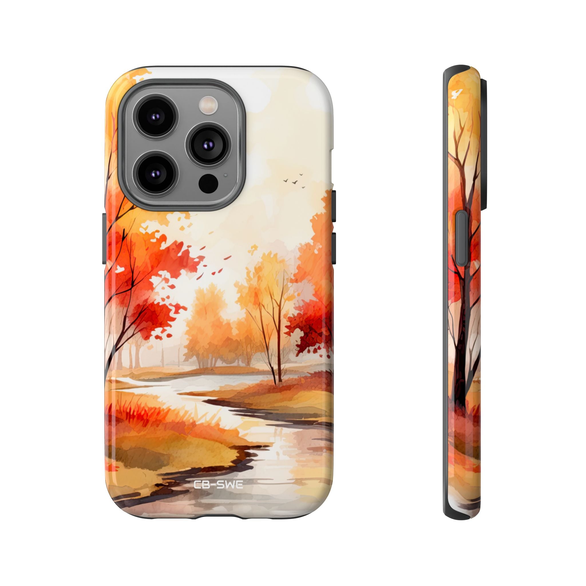 Autumn Leaves Dance - iPhone Case