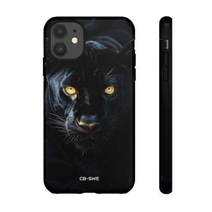 Mysterious Panther Gaze - iPhone Case