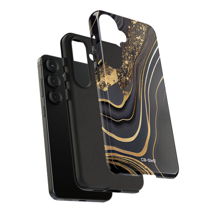 Elegant Gold Streams - Samsung Case