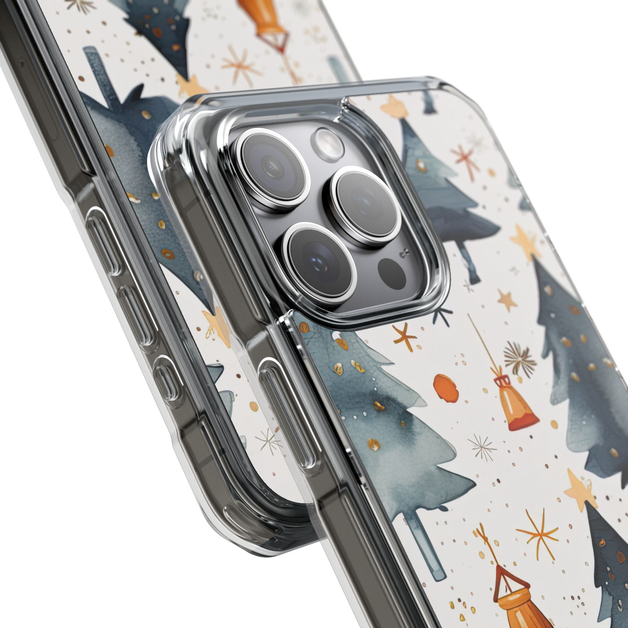 Christmas Trees Dance iPhone Case - Impact
