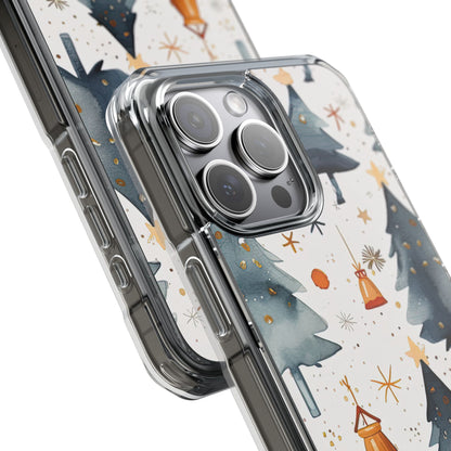 Christmas Trees Dance iPhone Case - Impact