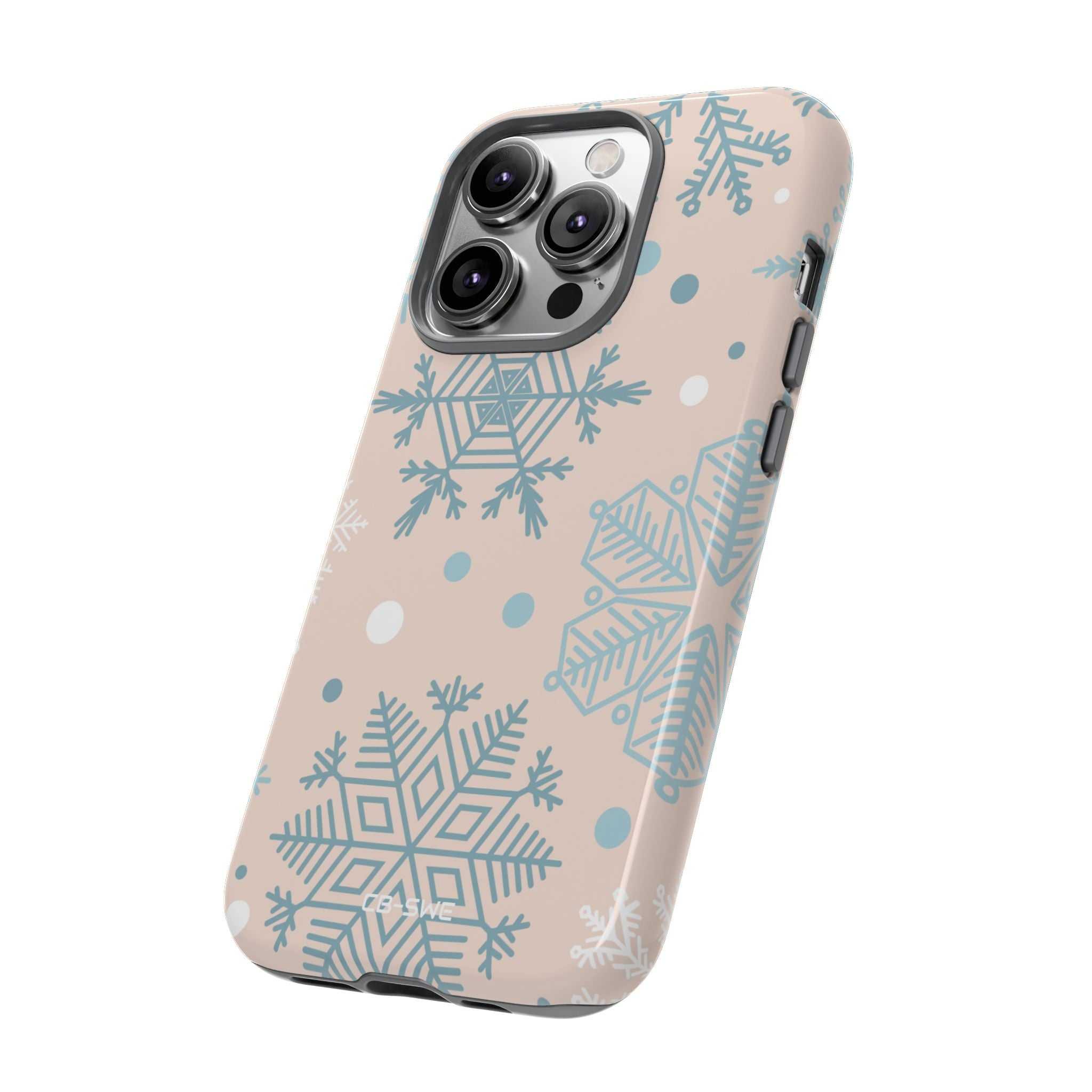 Snowflake Pastel Harmony - iPhone Case